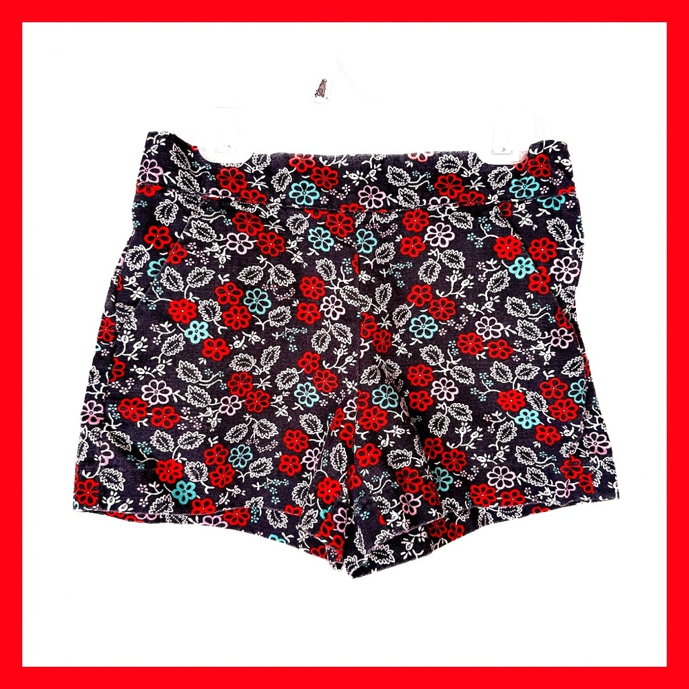 Janie and Jack Multicolor Floral Shorts 4T